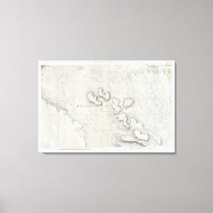 Fleuve ohne Eau, Ägypten Leinwanddruck