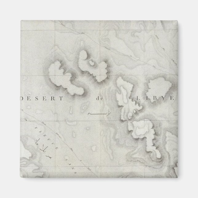 Fleuve Sans Eau, Ägypten Magnet (Vorne)