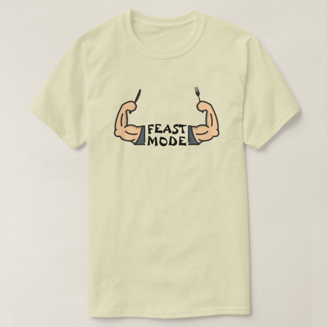 Flex-Erntedank im Feed-Mode-Modus T-Shirt (Design vorne)