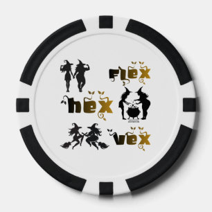 Flex. Hex. Vex. Körperpositive und diverse Hexen Pokerchips