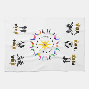 Flex. Hex. Vex. Paganer Altar-Ritual-Gebetstuch Geschirrtuch
