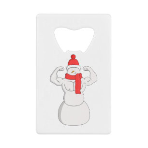 Flex Muscle Snowman