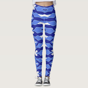 Flexi fit Bunt "Ratti_Creative_Arts" Legging Leggings