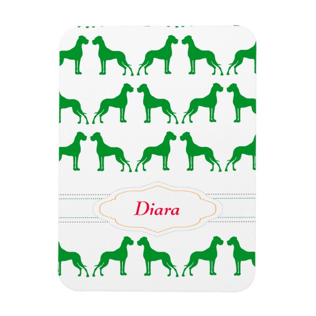 Flexi Magnet Doggennamen (Vertical)