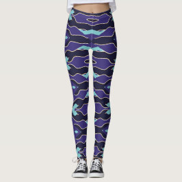Flexi passt multicolor "Ratti_Creative_Arts" Leggi Leggings