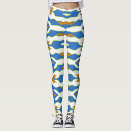 Flexi passt multicolor "Ratti_Creative_Arts" Leggi Leggings