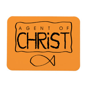 Flexible Agent de Christ Magnet