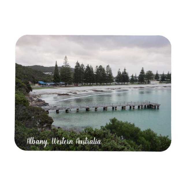 Flexible Albany Sunset Western Australia Magnet (Horizontal)