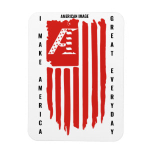 Flexible American Image Magnet
