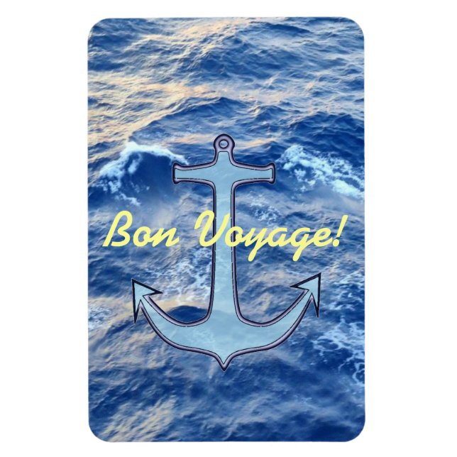 Flexible Ancre de mer Bon Voyage Magnet (Vertical)