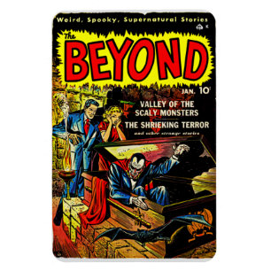 Flexible Années 1950 * The BEYOND* Horror Comics Magnet