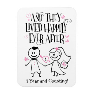 Flexible Anniversary, And They Lived Happily Ever Magnet