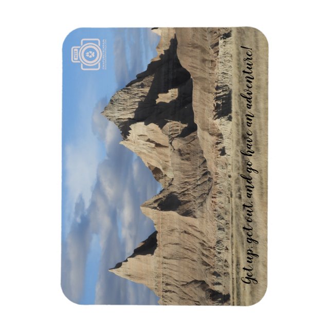 Flexible Badlands Adventure Magnet (Vertical)