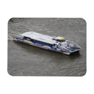 Flexible Bateau de croisière sur la Tamise Magnet 3"x4"