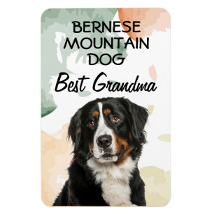 Flexible Bernese Mountain Dog Best Grand-mère Magnet