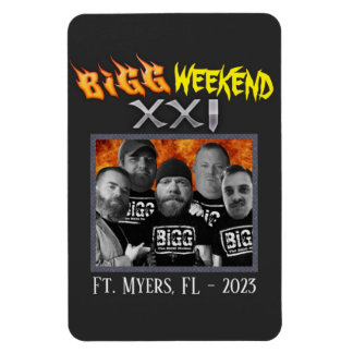 Flexible BiGG Weekend XXI Magnet