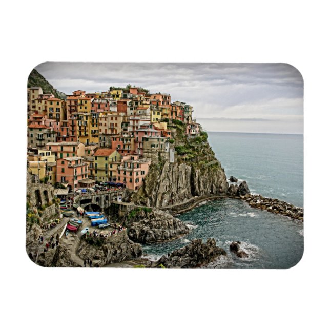 Flexible Bordure de l'Italie - Manarola - Magnet (Horizontal)