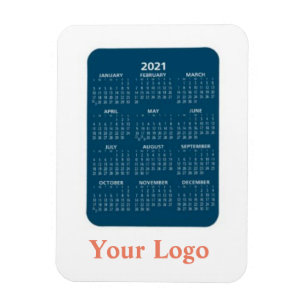 Flexible Calendrier publicitaire 2021 Magnet
