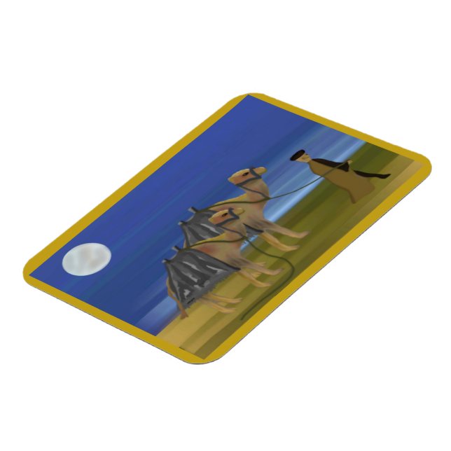 Flexible Camel Caravan Premium Magnet (Côté Gauche)