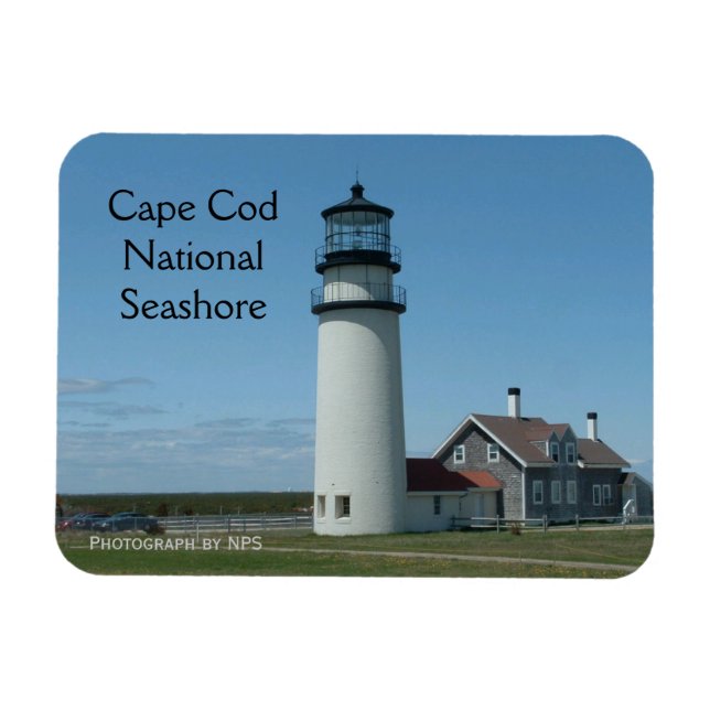 Flexible Cape Cod, Highland Lighthouse Magnet (Horizontal)