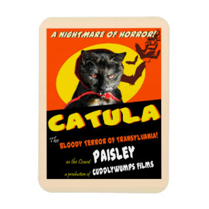 Flexible Catula Spoof Movie Poster Magnet
