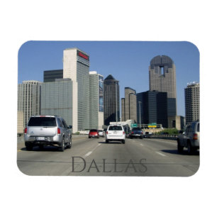 Flexible Centre-ville de Dallas Texas Magnet