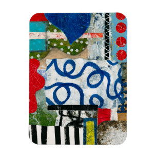 Flexible Chemin vers l'avant Ahead Refrigerator Magnet