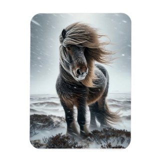 Flexible Cheval Islandais dans son Élément Magnet