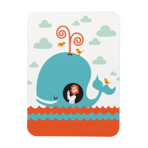 Flexible Christian Magnet Bible Story Jonah And The Whale