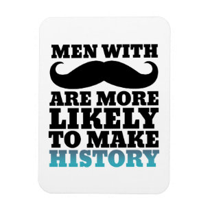 Flexible Citation amusante de Moustache Magnet Mustache fai
