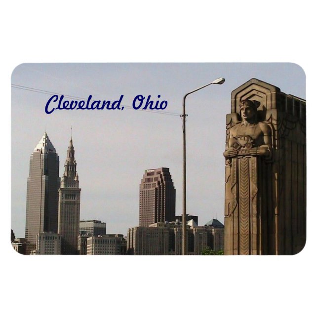 Flexible Cleveland Classic Premium Flexi Magnet (Horizontal)