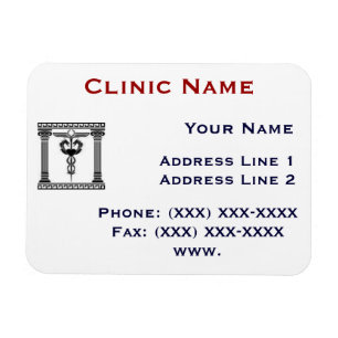 Flexible Clinique Promotionasl Magnet Modèle 1