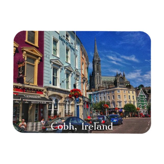 Flexible Cobh, Irlande Magnet (Horizontal)
