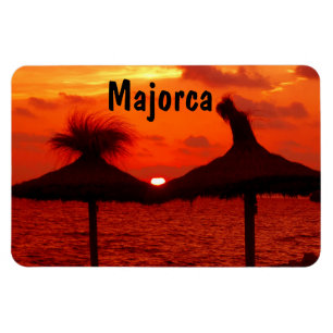 Flexible Coucher de soleil de Majorque - Magnet