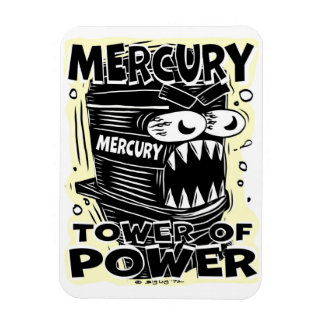Flexible Creekrat Mercury Tower of Power Magnet