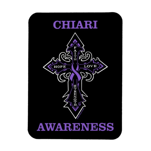 Flexible Cross/Awareness...Chiari Magnet (Vertical)