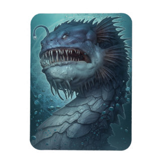 Flexible Deep See Dragon Magnet par Kerem Beyit