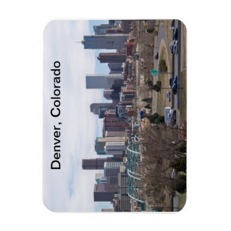 Flexible Denver, Colorado Skyline Magnet