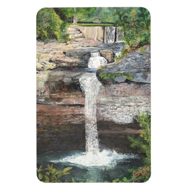 Flexible Desoto Falls Magnet (Vertical)