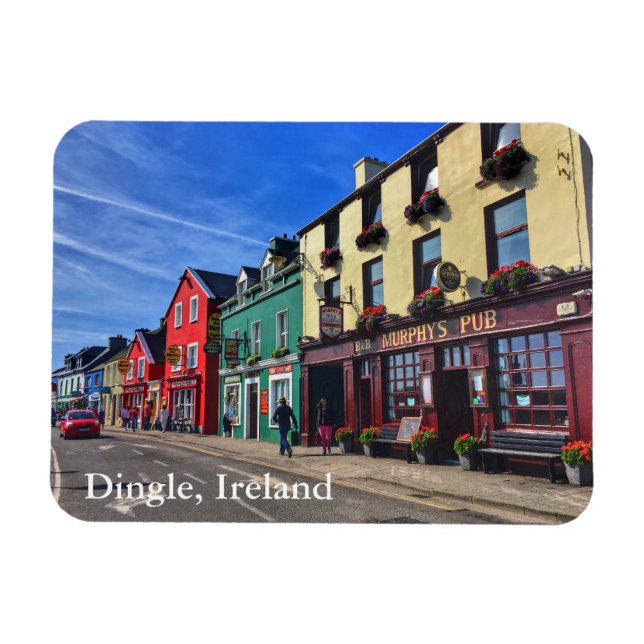 Flexible Dingle Irlande Magnet (Horizontal)
