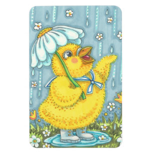 Flexible DOUCHES AVRIL PRINTEMPS MAGNET POULET Large
