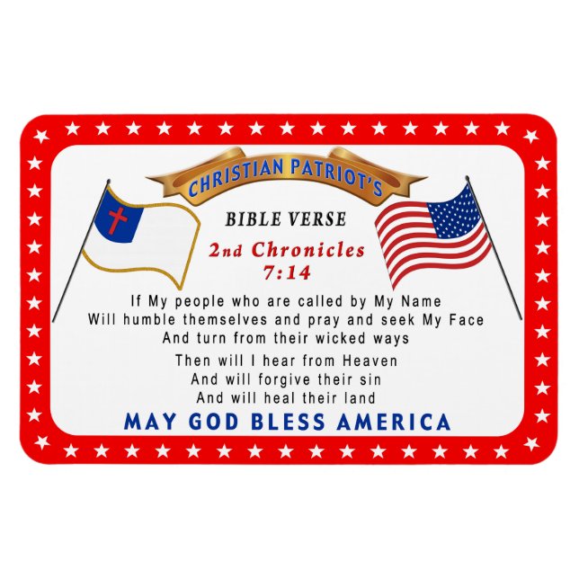 Flexible Écriture Magnet 2 Chroniques Si Mon Peuple (Horizontal)