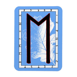 Flexible Ehwaz Viking Rune Magnet – Loyalty!