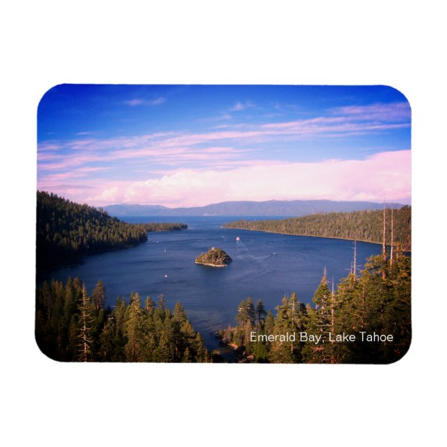 Flexible Emerald Bay, Lake Tahoe Magnet (Horizontal)