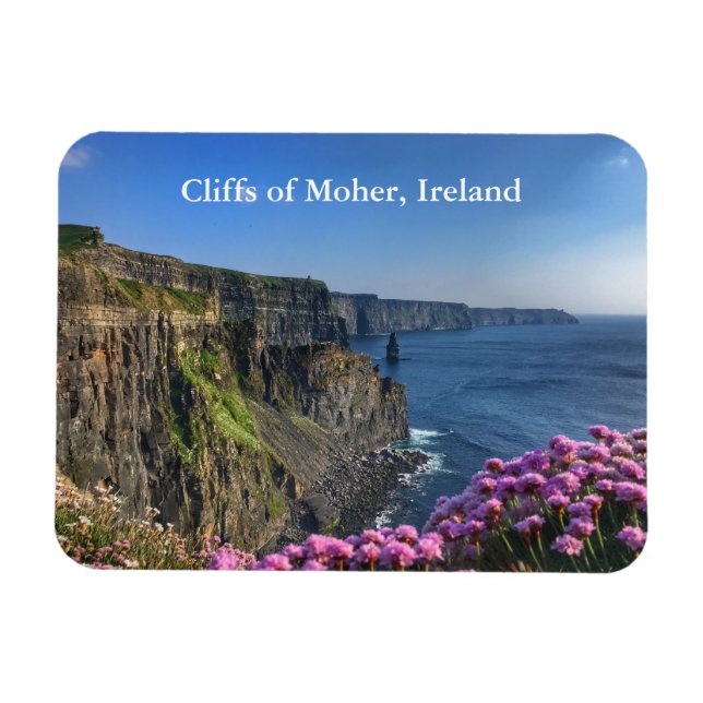 Flexible Falaises de Moher, Irlande Magnet (Horizontal)