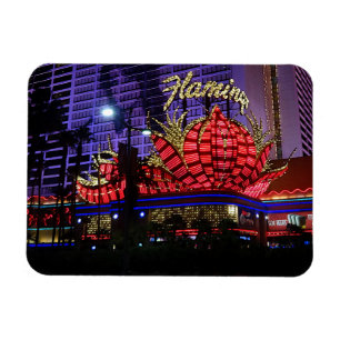 Flexible Flamant rose Las Vegas Hotel #1 Magnet