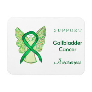 Flexible Galvadre Cancer Sensibilisation Ruban Angel Magnet