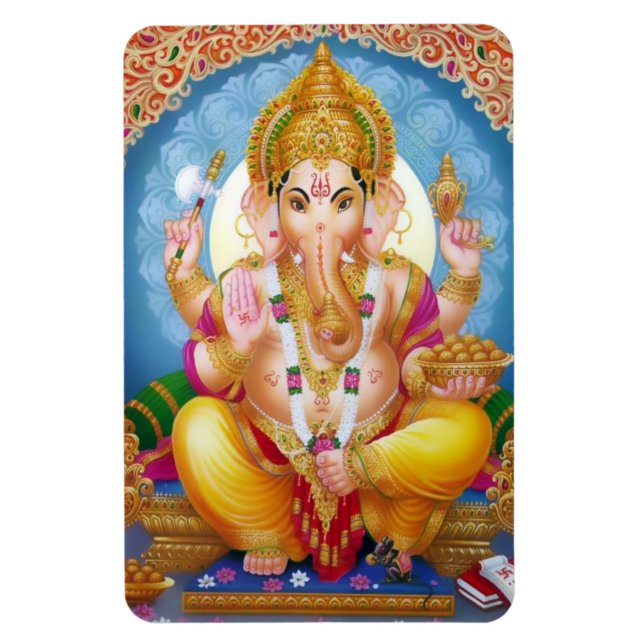 Flexible Ganesh Magnet - Version 4 (Vertical)