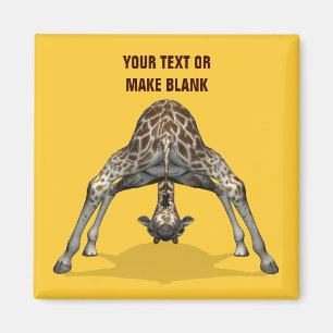 Flexible Giraffe Magnet