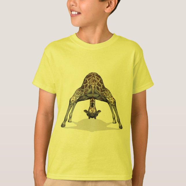 Flexible Giraffe T-Shirt (Vorderseite)